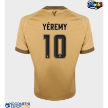 Moški Nogometni dresi Crystal Palace Yeremy Pino #10 Gostujoči 2025-26 Kratek Rokav